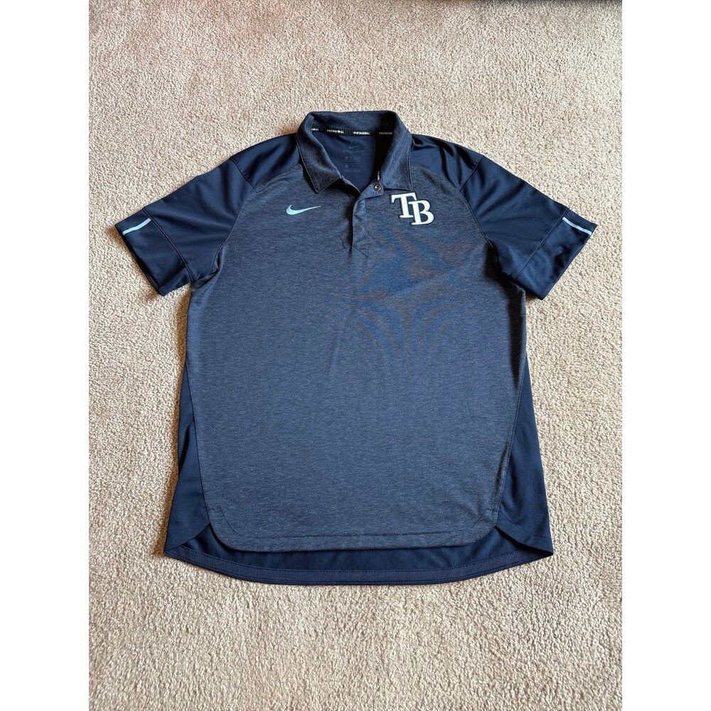 Tampa Bay Rays Nike Dri-Fit Men’s Polo Size Large